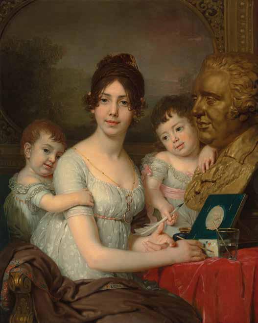 BOROVIKOVSKY (1757 1825) Portrait of Countess Liubov Il inichna Kusheleva, née Bezborodko (1783 1809) with