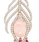 earrings in 18-karat rose gold by Sutra Jewels.