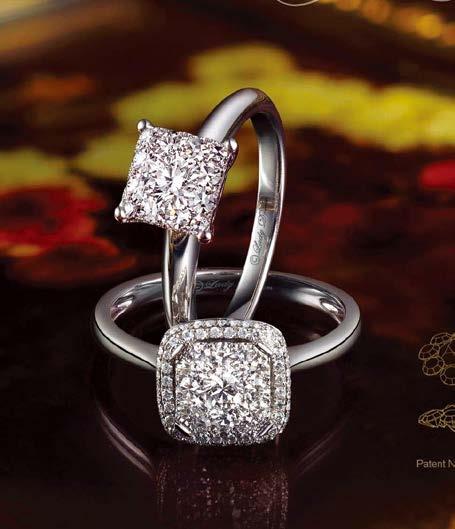 Another trend that he observed is that buyers are now leaning towards more fashionable pieces. They want modern designs instead of the usual round diamond jewellery.