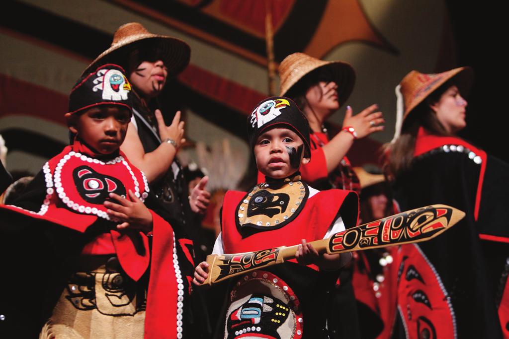 Lukaax.ádi clan started a cultural survival camp that taught Tlingit culture and clan history to children.