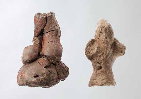 Mesopotamian Collection D. 29030 1 2 1 2. FEMALE AND MALE FIGURINES Iraq, Jarmo Excavated under the direction of Robert and Linda Braidwood, 1948 1955 Neolithic period, 9000 7000 bc 1.