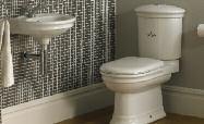 HILLINGDON collection 650mm Console Basin with Full Pedestal (3 Tap Holes) 650mm