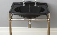 DAMEA collection 650mm Basin with Full Pedestal (0,1 or 3 Tap Holes) 650mm