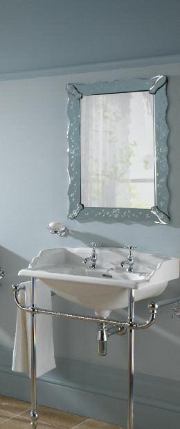 VICTORIAN collection Victorian basin with its distinctive high splashback For many people the very epitome of the traditional bathroom look has to be Victorian.