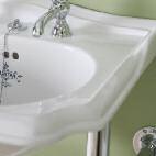 the right brassware, could be perfectly at home in a distinctly non traditional setting.
