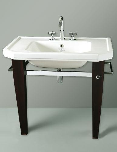 NEW 1 1 700mm inset vanity basin (1, 2 or 3 tap hole) with Berkeley 3 hole basin mixer taps 2
