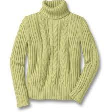 Girls Dress Code Unacceptable Sweaters:Turtlenecks