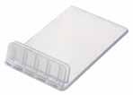 40 130265 gripclip ticket holder clear.35.20 price of each at (min 6): 6 50 130258 slatwall sign clip 2½ w clear.70.65 price at: 1 100 130252 3 wide ticket holder for 5 mil glass clear.60.