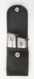 Magazine, Handcuff and Key Holders FITTED QUAD MAGAZINE CASES WITH MOLDED INLAY Models to transport four single or four double row magazines in one case that accepts belts up to 2¼ Molded inlay