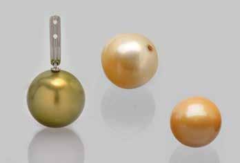SSEF RESEARCH THE FIFTY SHADES OF GOLDEN PEARLS: NEW TREATMENTS Cultured pearls with a saturated yellow to golden colour are highly appreciated in the trade.