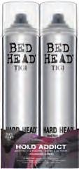 25 % over 40 % TIGI Bed Head MasterPiece Hairspray Duo Includes two 9.5 oz.