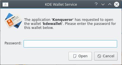 Go to System Settings Account Details KDE Wallet and select the newly created GPG based wallet from the Select wallet to use as default combobox.