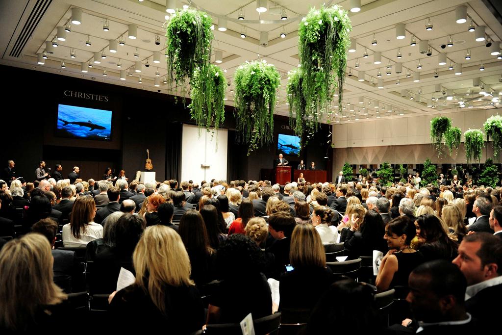AUCTION ROOMS Host your large-scale event in one of Christie s famous auction spaces.