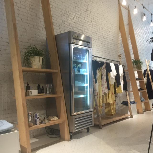 Finally, the store carries little inventory, so the sales floor looks less cluttered. Reformation s store is a showroom for its online business.
