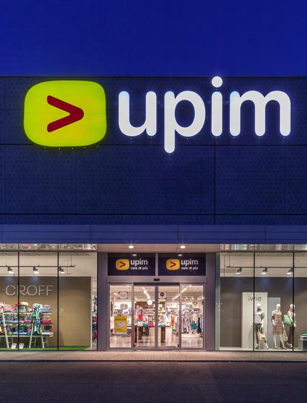 Mission Upim, family value Upim is an everyday low-price department store, a reference point for a