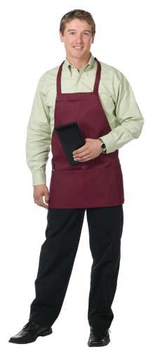 These popular aprons come in a variety of styles with different pockets, lengths and
