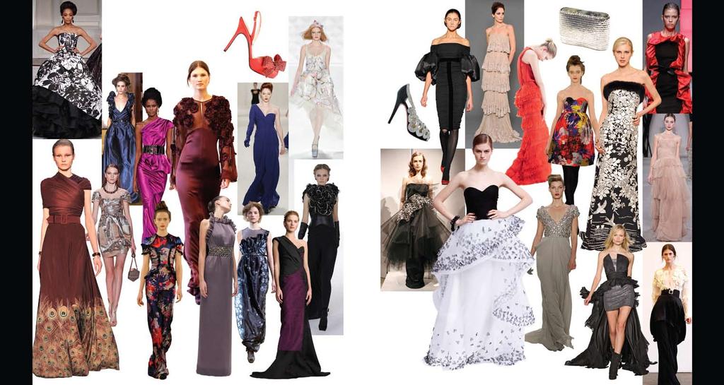 PARTY GIRL Oscar de la Renta Giambattista Valli Dressing up with luxurious pieces brings out your inner lady.