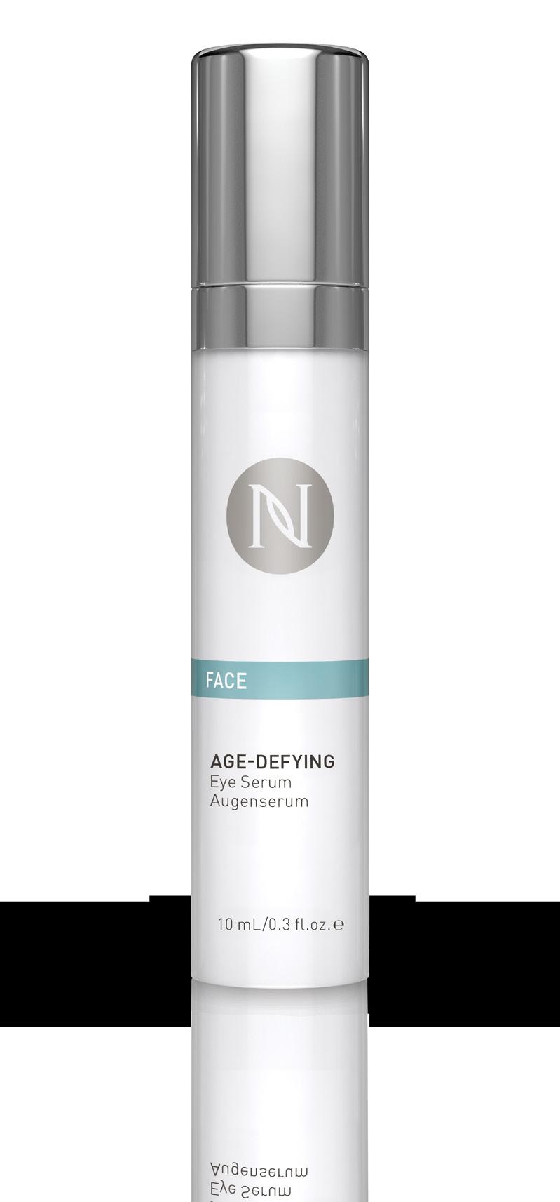 Age-Defying Eye Serum THE SECRET IS IN THE SCIENCE A REVOLUTIONARY PRODUCT Powered by the proprietary SIG-1191 molecule and I-FIL4R ingredient, derived from white lily and Brazilian ginseng, Nerium s