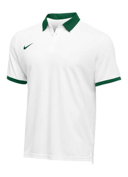 NIKE COURT DRY POLO TEAM 840166 $50.00 SIZES: S, M, L, XL, 2XL, 3XL FABRIC: 100% polyester.