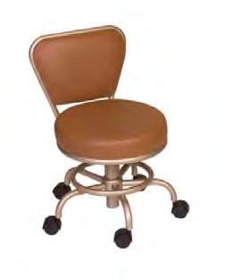 Manicurist's chairs and stools Manicurist's chair Manicurist's chairs and stools come in various shapes, sizes and designs. Some chairs have adjustable backs and /or lumbar supports.