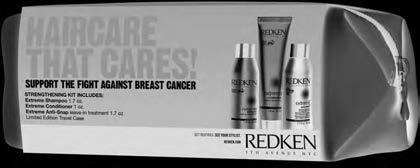 In conjunction with this special haircare promotion, Redken is making a donation of 20,000 to City of Hope for breast