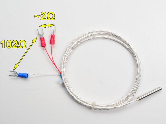 These are very similar to the 4-wire type but there is only one 'pair' of connected wires.