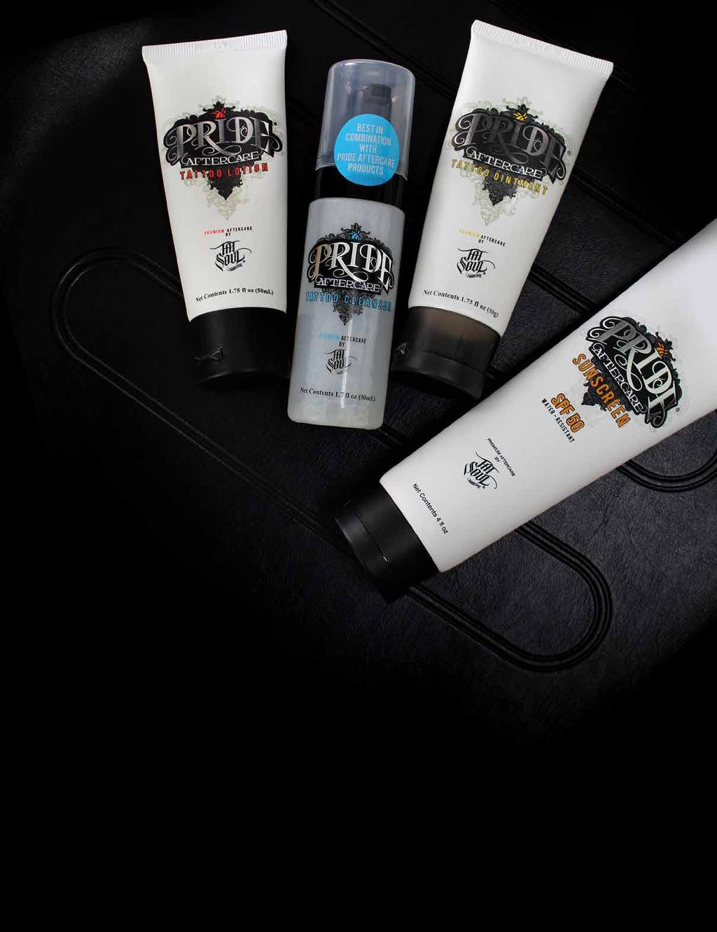 B C TATTOO AFTERCARE A D REDEMPTION FEATURES: USDA Certified 100% Natural For use during and after a tattoo Petroleum free.25 oz $5.00 1 oz $7.99 6 oz $19.