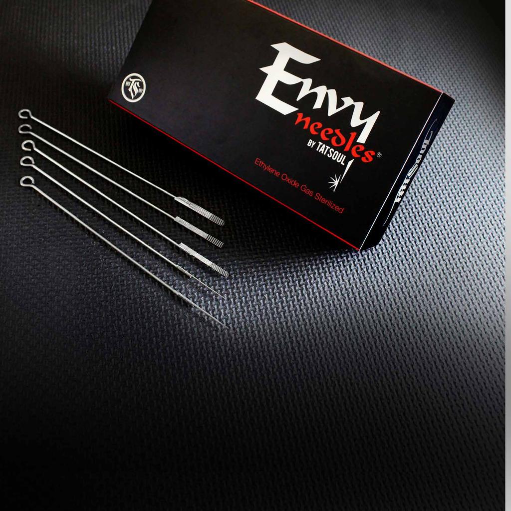 Discover the TATSoul advantage with quality you can trust ENVY ROUND LINERS Our Standard Liner Needles are tight, while our Extra Tights feature an even tighter grouping, longer taper, and slightly