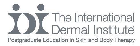 Treatment Options for Hyperpigmentation Booklet Text copyright by The International Dermal Institute.