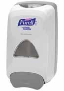PURELL FMX Foam Soap Dispensing System PURELL FMX Dispenser SKU DESCRIPTION 5120-06 PURELL FMX-12 Dispenser Dove Gray 5120-06 PURELL FMX Refills Foam SKU DESCRIPTION REFILL SIZE FITS DISPENSER NO.