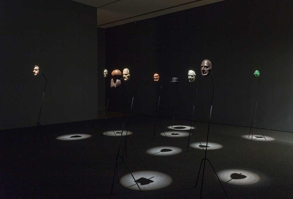 Figure 16. Installation View, Simon Starling, Project for a Masquerade (Hiroshima), 2010 11.