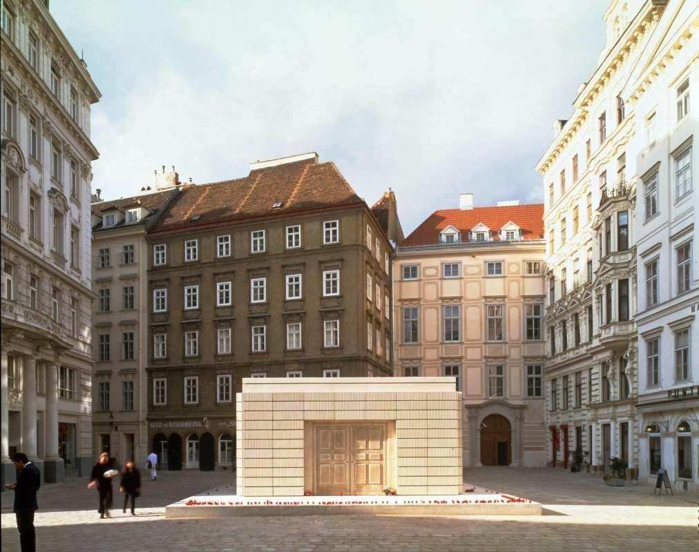Figure 5. Rachel Whiteread, Holocaust Memorial, 1995-2000 Judenplatz, Vienna, mixed media, 3.