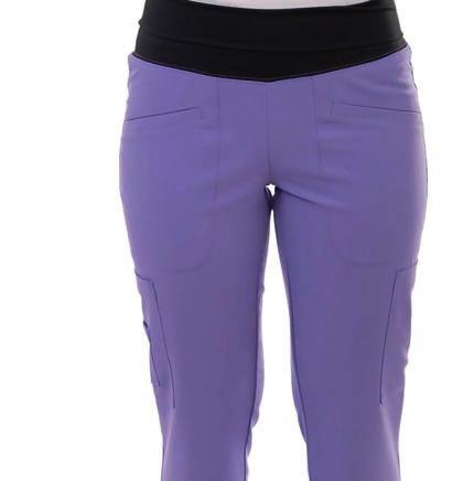 Pant Style #985 Excel Accuflex Soft lycra yoga fold over waistband 5