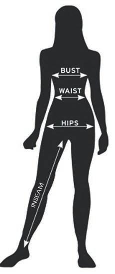 Medical Scrubs Sizing & Measurements The size chart below will be accurate for new styles, and styles which have come back in to stock.