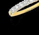 Ring With Round Brilliant Cut Diamonds