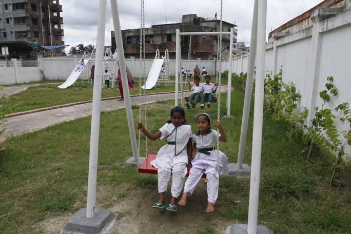 School and Scholarship for Workers Children Some apparel factories in Bangladesh have set up schools for the children