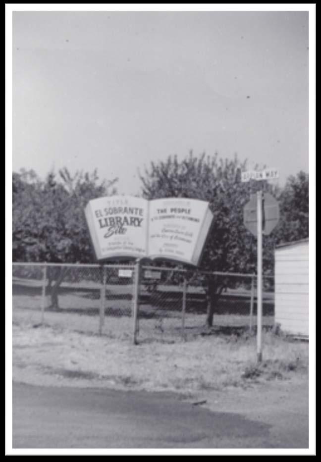New Library Site, 1960: The city of Richmond agreed to purchase this orchard at the corner of Appian Way and