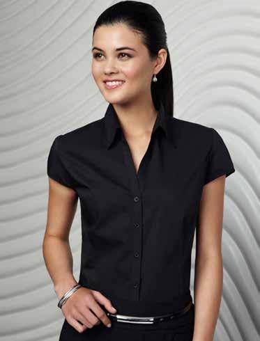 placket Cuffed sleeve and curved hemline UPF rating - Very Good LADIES MODERN FIT 6 8 10 12 14 16 18 20 22 24 26 CHARCOAL