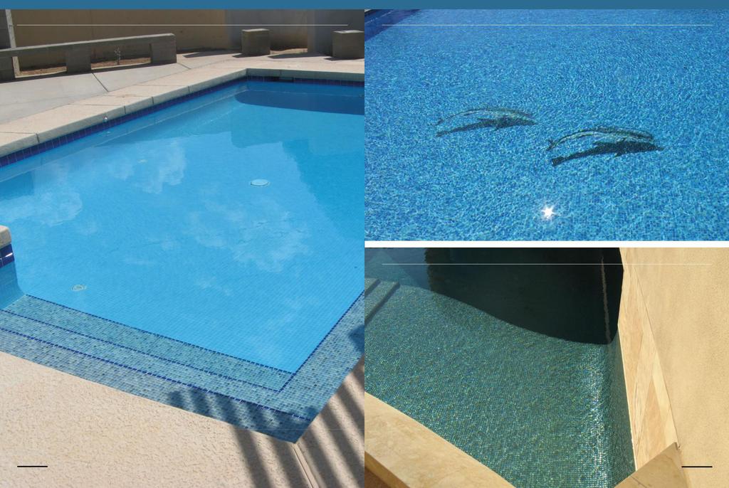 Private swimming pools, A + customized blend Private swimming