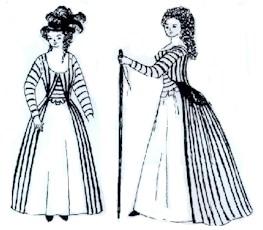 50 1776 Ladies' Dresses Sizes: Multisized 10-22 Ladies Dresses from the Revolutionary War