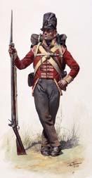 00 Napoleonic Era British Foot Soldier's Jacket circa 1806-1820 Army issue sizes: 36, 38, 40, 42, 44, or 46