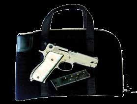 place Inside pocket for magazine or boxed ammunition Outer pocket Multiple keying options: - Master keyed series - Keyed alike series - Keyed differently HEAVY-DUTY COURIER BAG with Arcolock-7