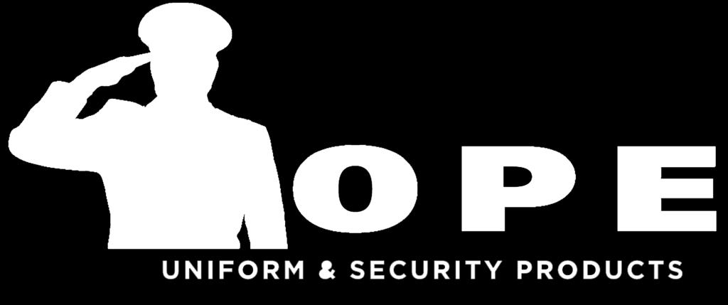 All orders are subject to the approval of Hope Uniform and Security Products and are not binding until accepted by Hope Uniform and Security Products.