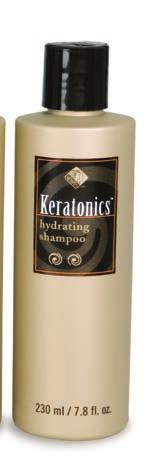 Keratonics Hydrating Shampoo Designed for dry, damaged or coarse hair Formulated for the special needs of dry, damaged or course hair, this hydrating shampoo contains silk amino acids and