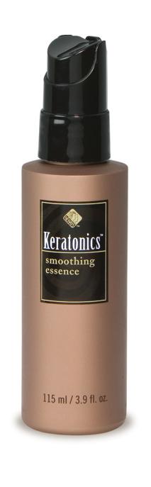 Keratonics Smoothing Essence Instant smooth and silky hair Add shine to your hair and say good-bye to tangles with Keratonics Smoothing Essence.
