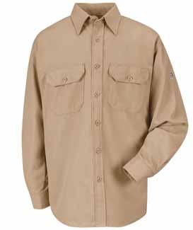 dress uniform shirt Banded, button-down collar. Cuffs with button closure. Button-front placket 5.8 oz. CoolTouch 2 NFPA Uniform Shirt 2112 smu4 - Men s (Reg) M-3XL. (Long) L-2XL.