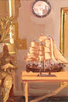 Sailing Ship 27cm x 19cm 300-500 (+ 21% BP*) Lot 562 562 James O Dea ARR Framed oil on