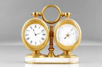 48 Clocks 267-276 Thomas R Callan Ltd Lot 267 Lot 268 Lot 269 Lot 271 Lot 270 267 19th Century gilt metal desk time piece