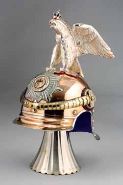 planchet has Prussian Eagle, helmet surmounted by a highly detailed representation