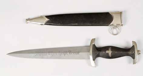 80 Militaria 409-443 Thomas R Callan Ltd 429 Victorian 1827 pattern Stirlingshire Rife Volunteer Officers Sword, steel scabbard with 82cm blade with presentation